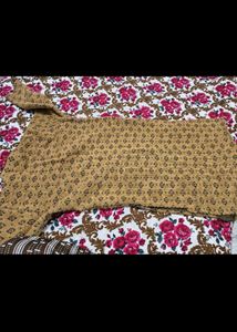 Elegant woolen kurta used multiple timez