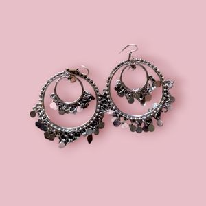 COMBO of Two Oxidised Earrings
