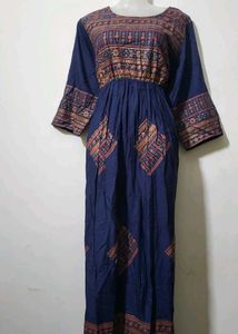 Elegant Blue Ethnic Dress