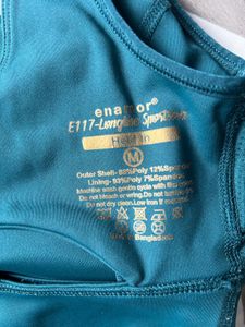 Teal Active Sports Bra