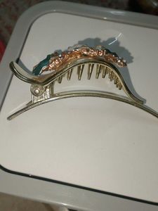 Floral Hair Claw Clip