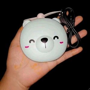 Cute LED Mirror light with mini Fan