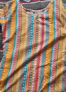 Printed Short Kurti