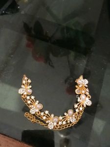 gold plated necklace And Earnings