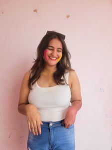white crop top tunic