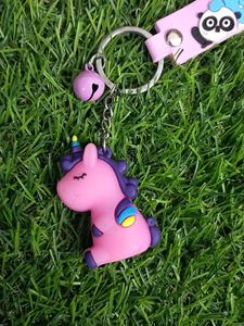 Cute Unicorn 🦄 Key Chain With Strap