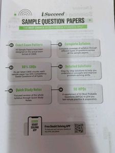 Set of 3 Arihant iSucceed Sample Paper Class 10th