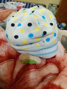 White Woolen Cap
