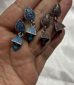small Jhumkis 2 pair