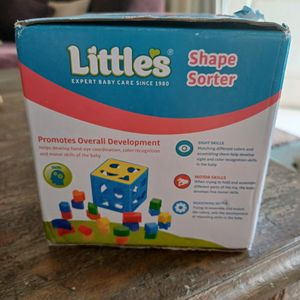Brand New Littles Shape Sorter Cube Toy For Kids
