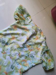 Floral Dress In Green 💚
