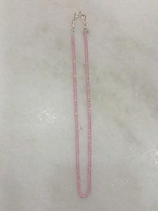 Dazzling Zircon Crystal Beaded String Chain