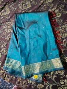 pure silk double tone kanjeevaram saree
