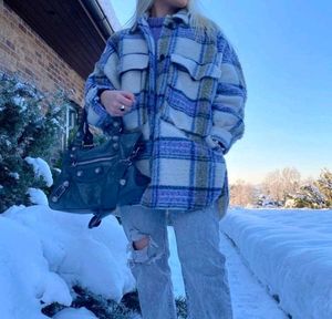 Zara Plaid Oversized Shacket