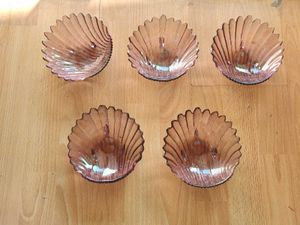 Set Of 5 Piece Premium Quality Glass Bowls