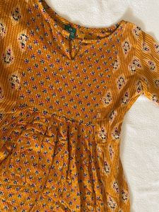 Printed Short Kurti