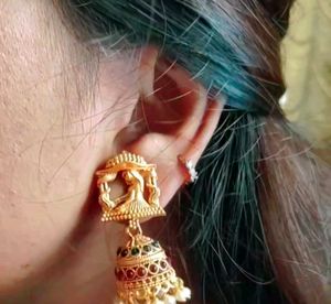 Rose Gold Plated Ring Type Second Stud