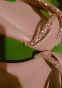 Peach Colour Flats Party Wear ♥️