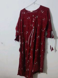 Maroon Kurti