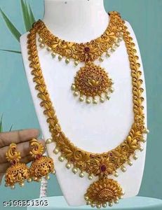 Elegant Gold Plated Jewelry Set