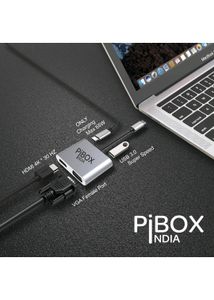 USB TYPE C HUB - Pi Box India