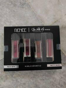 Renee Matte Liquid Lipstick Minis Pack Of 4