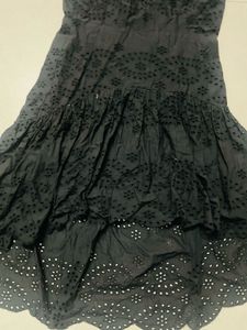 black beachwear dress