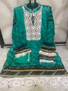 Semi Stitched Crochet Dress