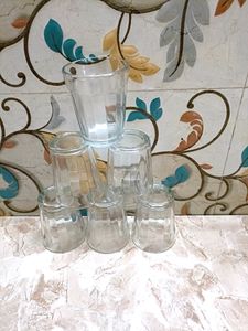 Fancy Tea Glass Set 6