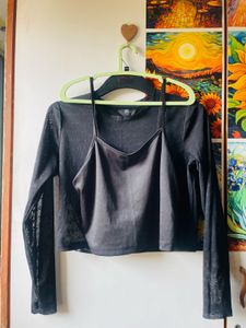 Max-mess top with camisole