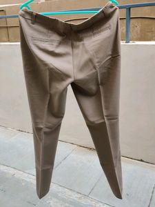 Trousers For Women (Pants, Beige Colour) 30 Waist