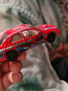 Hot Wheels racing Development red Subaru Impreza..