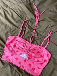 Red Hearts Top