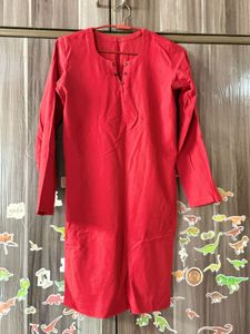 Red Kurta