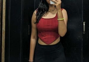 Red Corset Top