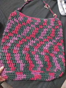 Crochet Yarn Handbag