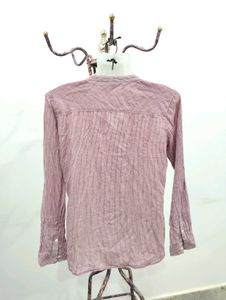 H&amp;M Stripped Button Down Top