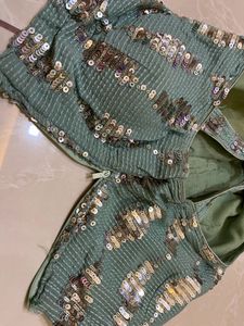 Alia Bhat Wore Same Skirt And Blouse With Squin