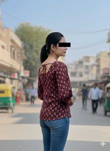 like Floral Print short kurti