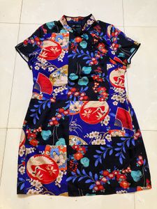 ZARA Floral Print Mini Dress