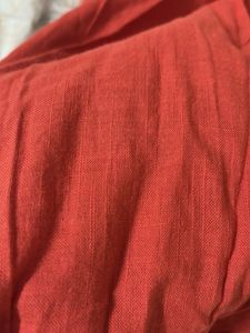 Red Button-Down Dress