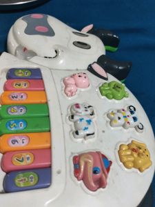 Kid Toy Musical Piano Keyboard Toys for Kids with Light and Sound (Multi)29%off