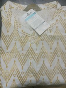 Patterned Button-Up Shirt