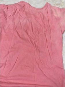 Cherokee Pink Printed T Shirt For Girls (9-10 Years)