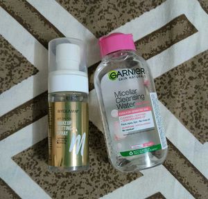 Micellar Cleaning Water & Makeup Setting Spray