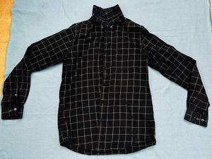 Black Casual Ether Shirt , Size :M