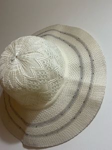 Beige Summer Beach Hat