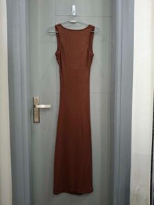 Brown Bodycon Dress