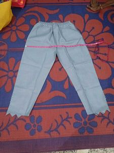 Gray Casual Pants