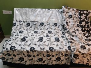 Set Of 2 Curtain Door And Window
